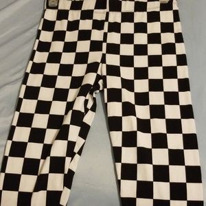 Forever 21 Checkered Leggings